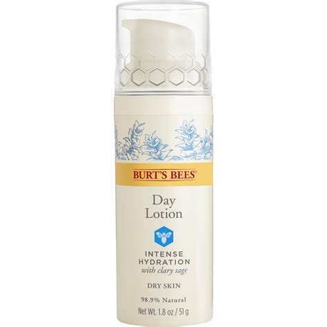 Burt's Bees Intense Hydration Day Lotion, Moisturizing Face Lotion, 1.8 Oz - Walmart.com