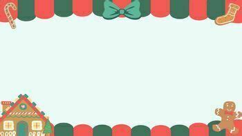 Christmas Backgrounds for Google Slides by kbish | TPT