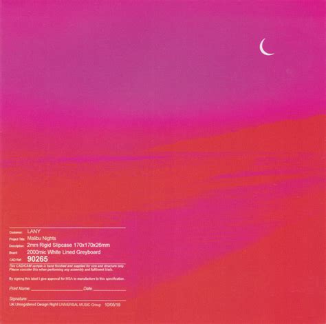 LANY - Malibu Nights | Releases, Reviews, Credits | Discogs