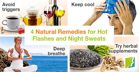 4 Natural Remedies for Hot Flashes and Night Sweats | Menopause Now