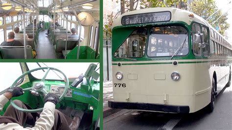 Riding 1950 Muni Trolley Bus 776 - San Francisco Muni Heritage Weekend ...