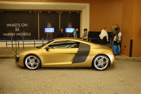 Matte-gold Audi R8 Spotted In Dubai Gallery 314698 | Top Speed