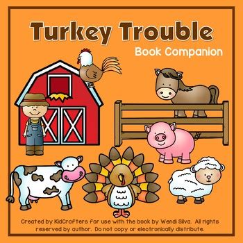 Turkey Trouble Book Companion by KidCrafters | Teachers Pay Teachers