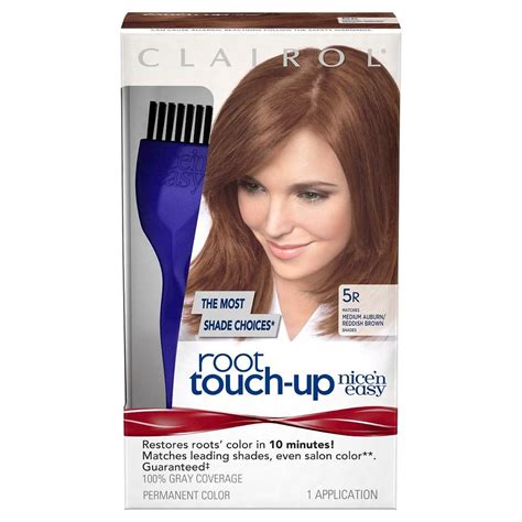 Clairol Root Touch-Up Permanent Hair Color - 2 Black - 1 Kit ...