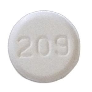 209 Pill Images (White / Round)