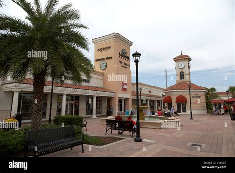 orlando premium outlets international drive florida usa Stock Photo - Alamy