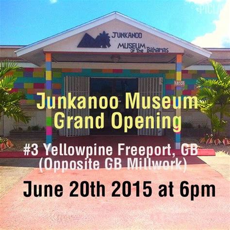 The Junkanoo Museum of The Bahamas. is having their Grand Opening ...