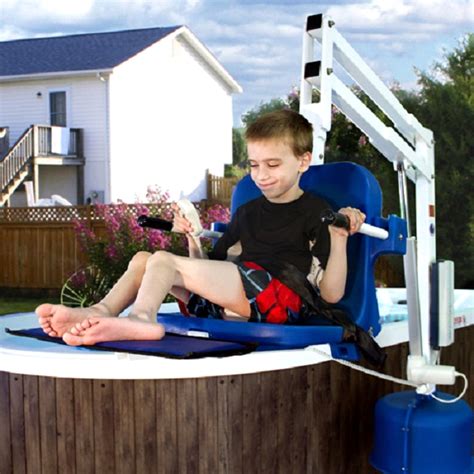 Aqua Creek Spa Lift Elite Pool Lift Chair for Elevated Pools and Spas No Anchor | Spa pool, Swim ...