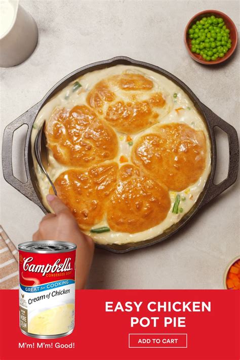 Campbells Creamy Chicken Pot Pie Recipe - foodrecipestory