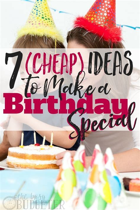 These ideas to make a birthday special are amazing! Not only are they ...