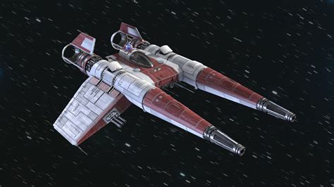 I felt the Force awakening in me, so I decided to design my own Starfighter. The design is based ...