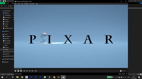 ArtStation - Pixar logo intro - Remake 3D