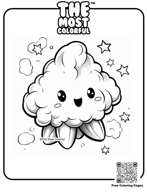 Comet Coloring Page for Kids - The Most Colorful™