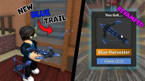 MM2 Gameplay with the REVAMPED Blue Harvester... - YouTube