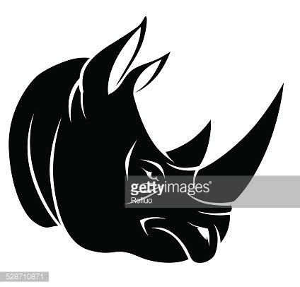 Rhino Head Stock Clipart | Royalty-Free | FreeImages