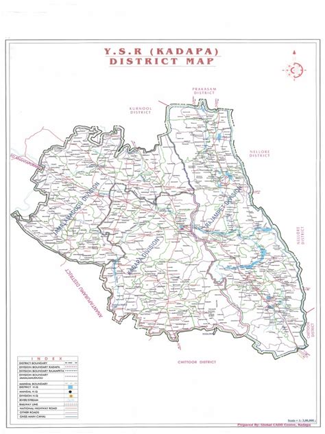 Kadapa District Road Map | PDF