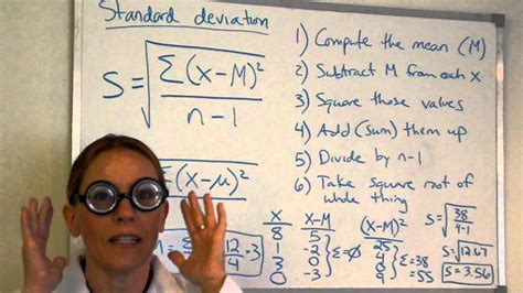 Module 5 standard deviation part 1 - YouTube