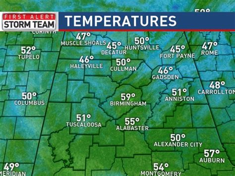 A Warming Trend Ahead : The Alabama Weather Blog