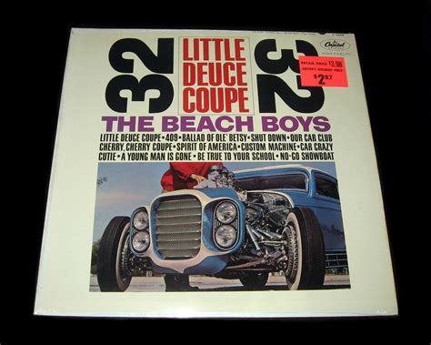 popsike.com - THE BEACH BOYS LITTLE DEUCE COUPE ORIG.`63 MONO FACTORY ...