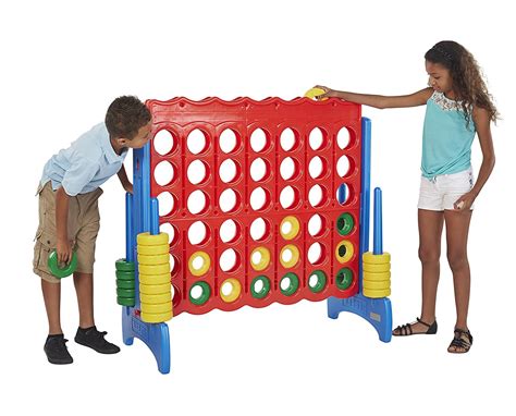 Giant Connect 4 - Primary Color Game Rental Dallas