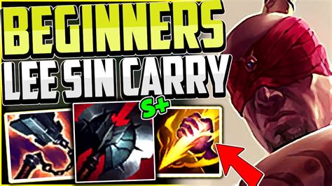 How to Play Lee Sin & CARRY for Beginners + Best Build/Runes | Lee Sin Season 13 League of ...