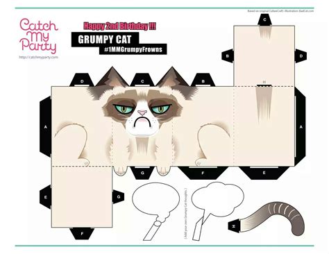 12+ Papercraft Cat Free | RognvaldAaliyah