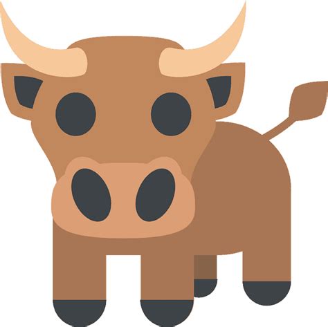 Ox Emoji Clipart - Bison Emoji - Png Download - Full Size Clipart ...