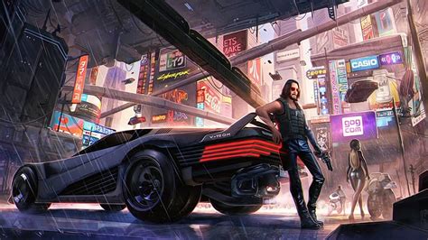 3840x2160 Keanu Reeves Cyberpunk 2077 Art 4K Wallpaper, HD Artist 4K Wallpapers, Images, Photos ...