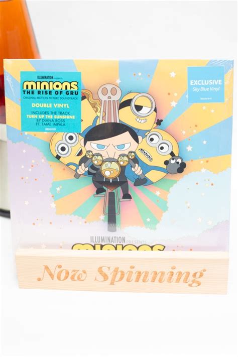 Minions The Rise Of Gru Soundtrack LP Vinyl | May 23 Clothing and Music