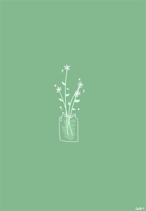 Green Aesthetic Minimalist Background | Iphone wallpaper green, Green wallpaper phone, Pastel ...