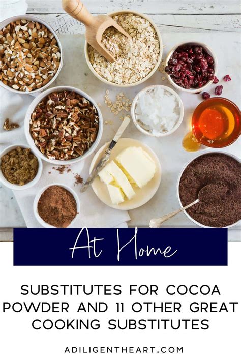 Substitutes for Cocoa Powder and 11 Other Great Cooking Substitutes