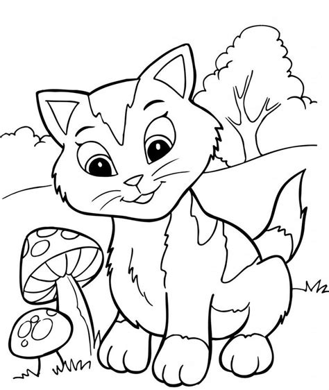 printable puppy and kitten coloring pages - Clemencia Hanes