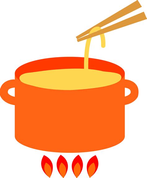 pasta pots - Clip Art Library