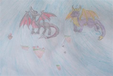 Spyro and cynder by spyrfan21 on DeviantArt