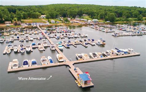 Galvanized steel wave attenuator with a steel truss substructure — The Dock Doctors