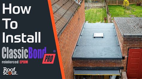 How To Install A Premium EPDM Rubber Roof On A House Extension Roof ...