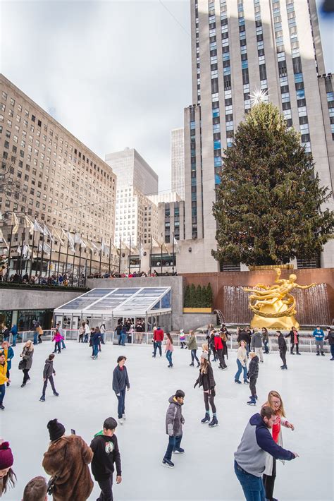 Ice Skating At Rockefeller Center » Live Lovely Photography