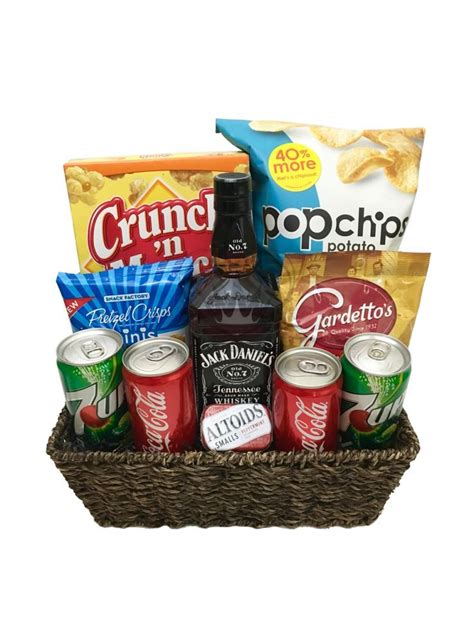 Jack Daniels Gift Basket | Jack daniels gifts, Alcohol gift baskets ...