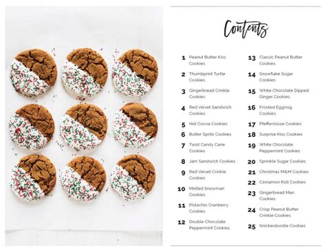 25 Days of Christmas Cookies | Christmas cookies, Classic peanut butter ...