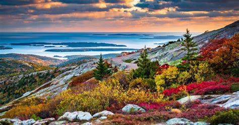 How To See Fall Colors In Acadia National Park