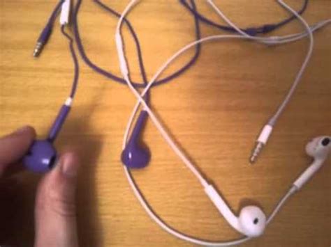 Apple Colored Earpods Review/Comparison (Knockoff) - YouTube