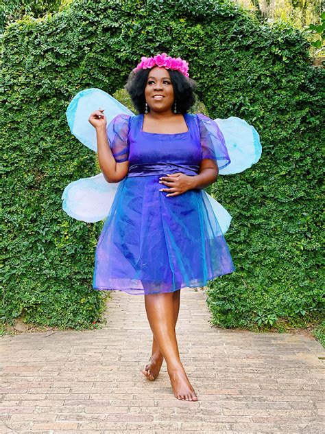 Sustainable Halloween Costume Idea |DIY Garden Fairy Costume