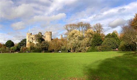 Malahide Castle stock photo. Image of malahide, history - 15796350