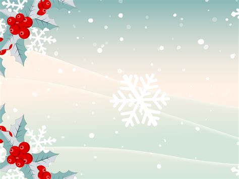 Christmas Snows PowerPoint Templates