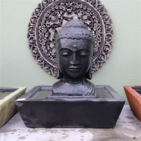 Stone Buddha Table Fountain