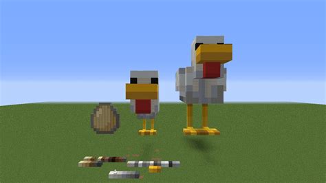 Life Cycle of a Minecraft Chicken - PixelArt Tutorial - YouTube