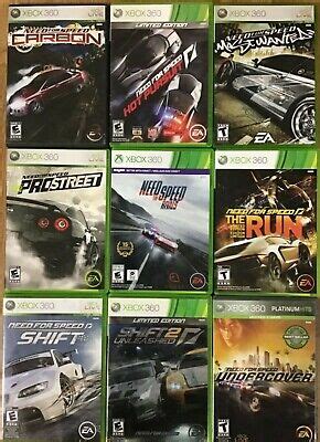 Need for Speed games (Microsoft Xbox 360) 360 TESTED | eBay