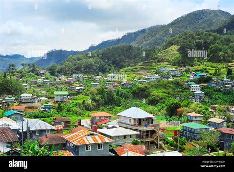 Village in Cordillera mountains, Luzon, Philippines Stock Photo - Alamy