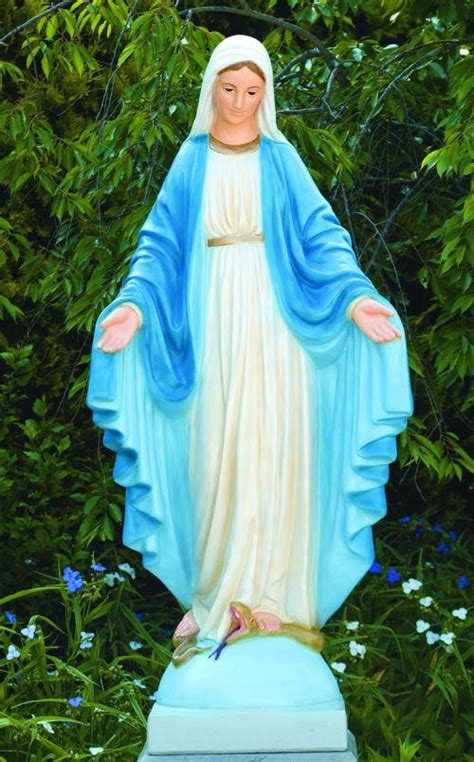 Blessed Mother Mary Life Size Garden Sculpture