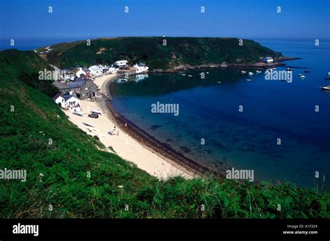 Porth Dinllaen Morfa Nefyn Lleyn Peninsula Gwynedd North Wales Stock ...